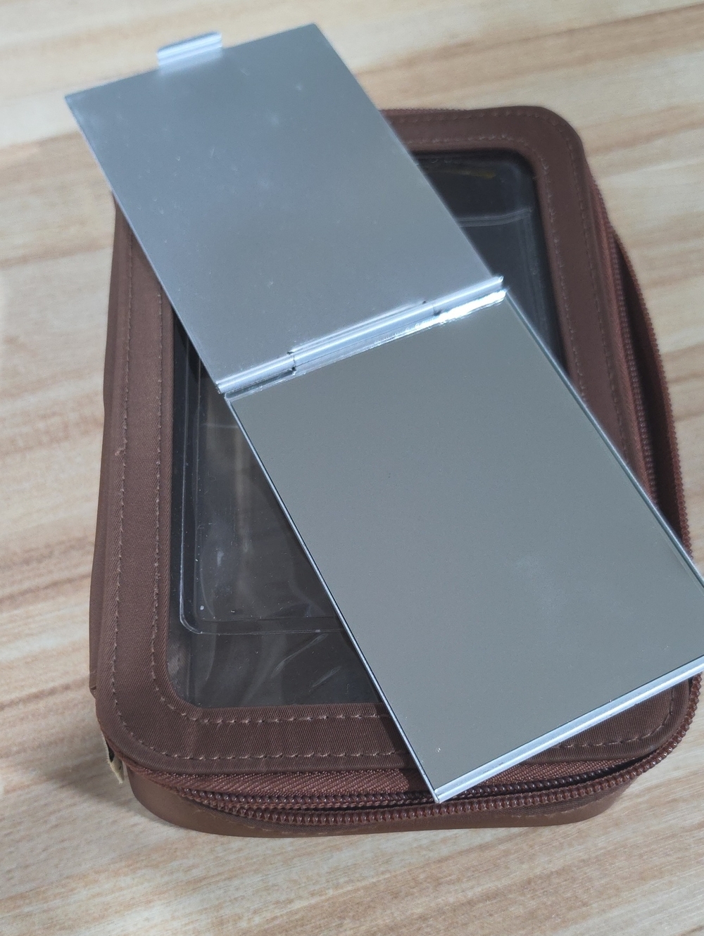 Beis Small Maple Cosmetic Travel Pouch - Picture 3 of 3